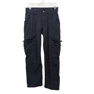 5.11 Tactical Pants Womens Size 8 Blue Canvas Cargo Work